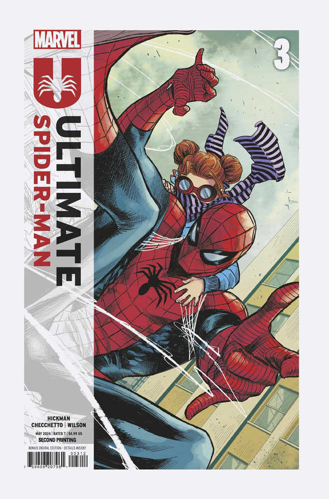 Ultimate Spider-Man #3 Marco Checchetto 2nd Print Variant (ONLINE ORDER ONLY)