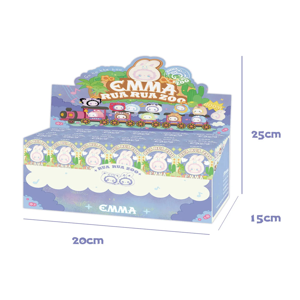 EMMA RUA RUA ZOO blind box (1 Blind Box) (ONLINE ORDER ONLY)