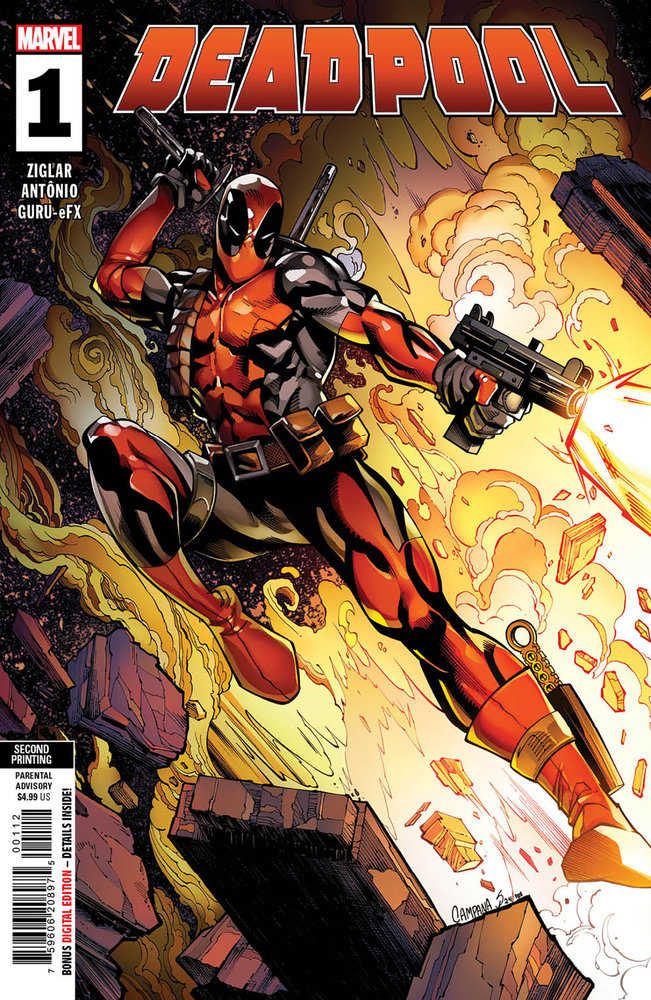 Deadpool #1 Chris Campana 2nd Print Variant (ONLINE ORDER ONLY)