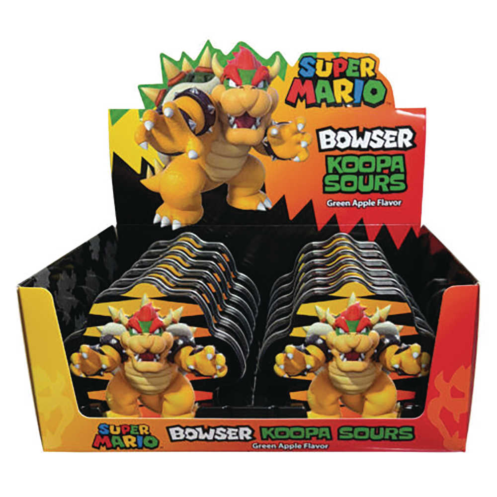 Nintendo Bowser Koopa Sour Candy 1 tin