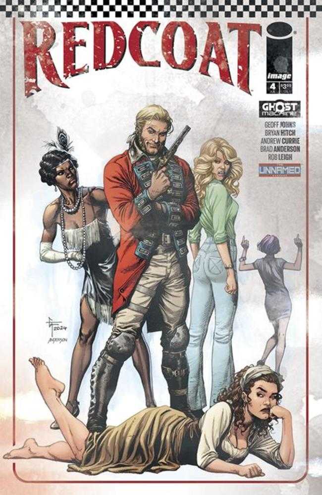 Redcoat #4 Cover B Gary Frank & Brad Anderson Variant (ONLINE ORDER ONLY)
