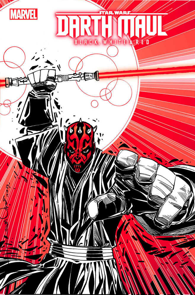 Star Wars: Darth Maul - Black, White & Red (2024) #4B (Online Order Only)