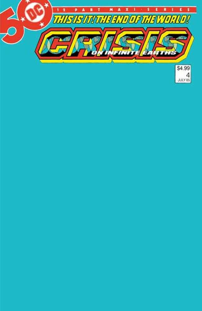 Crisis On Infinite Earths (1985) #4C Facsimile Edition (Online Order Only)