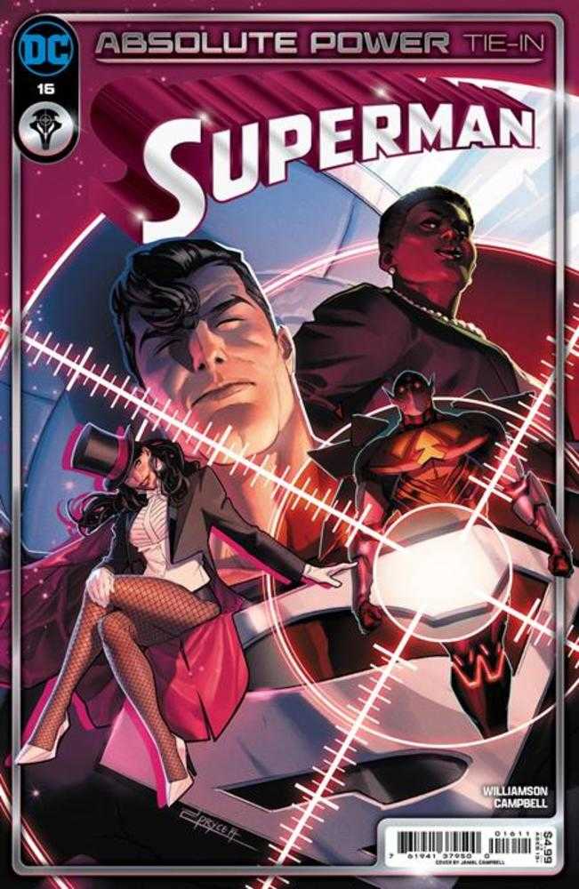 Superman #16 Cover A Jamal Campbell (Absolute Power) (ONLINE ORDER ONLY)