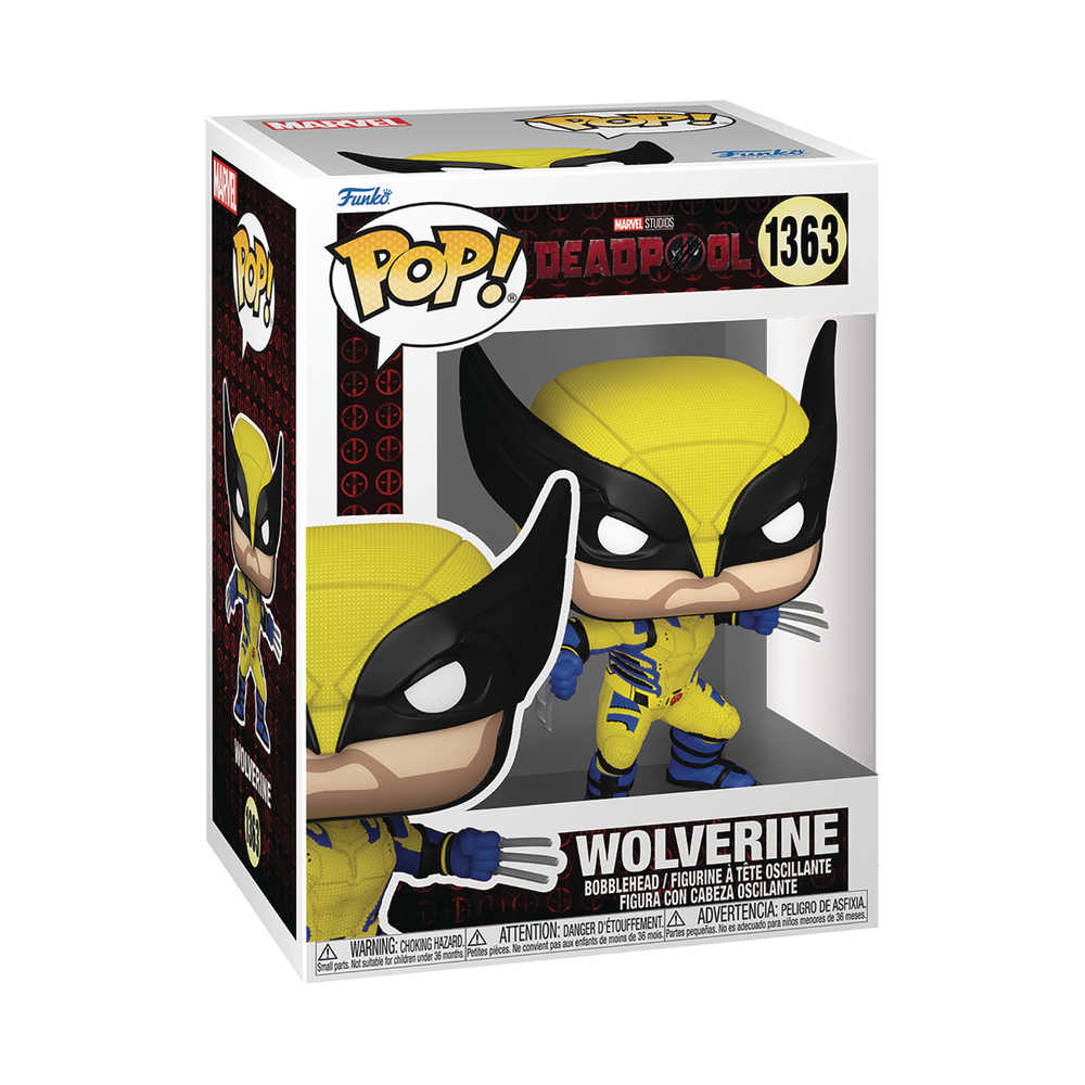 Pop Marvel Deadpool 3 Wolverine Vinyl Figure 1363 (ONLINE ORDER ONLY)