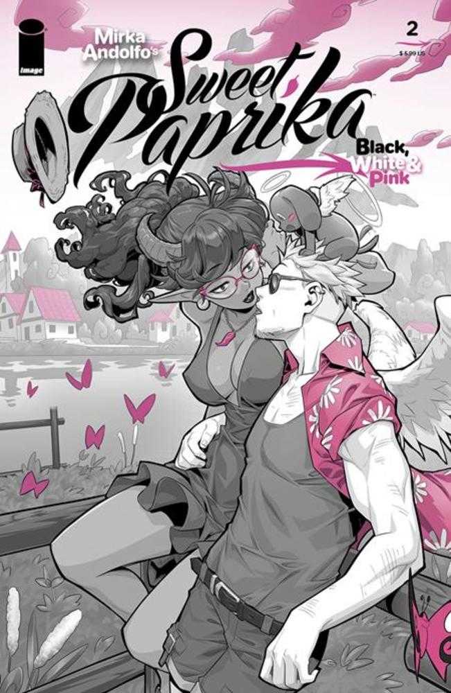 Mirka Andolfo's Sweet Paprika Black, White & Pink (2023) #2B (Online Order Only)