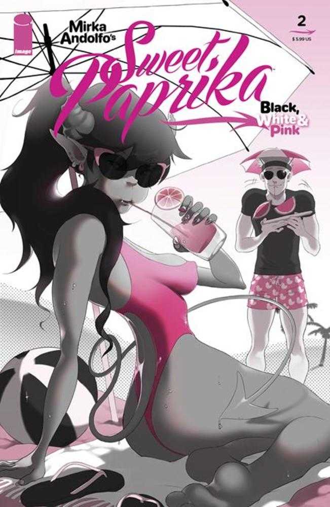 Mirka Andolfo's Sweet Paprika Black, White & Pink (2023) #2D (Online Order Only)