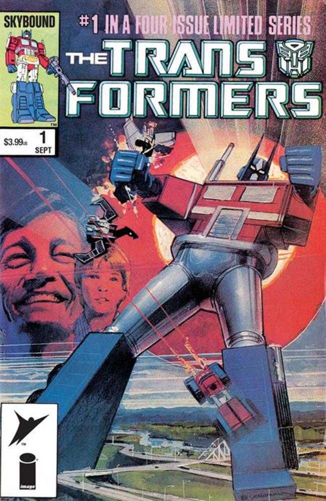 Transformers #1 40th Anniversary Edition  (One Shot) Cover A Bill Sienkiewicz (ONLINE ORDER ONLY)