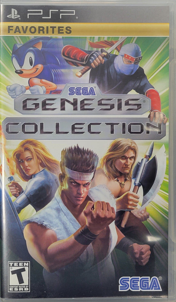 SEGA Genesis Collection (Favorites) (PSP) (ONLINE ORDER ONLY)