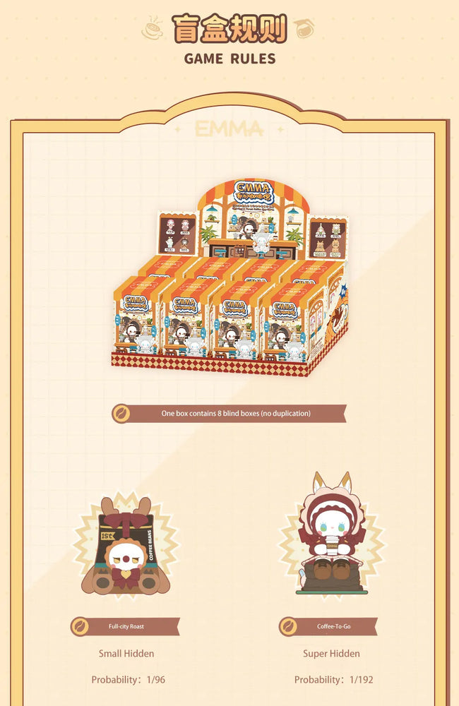EMMA Secret Forest coffee shop Series (1 Blind Box) (ONLINE ORDER ONLY)