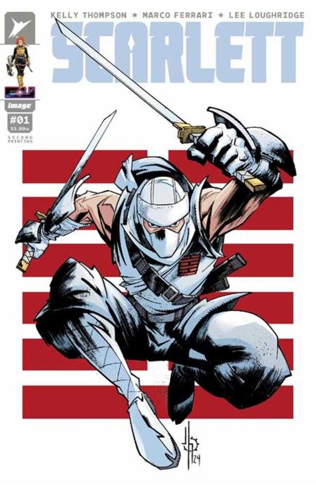 Scarlett #1 2nd Print Cover B Jason Howard Storm Shadow Variant (ONLINE ORDER ONLY)