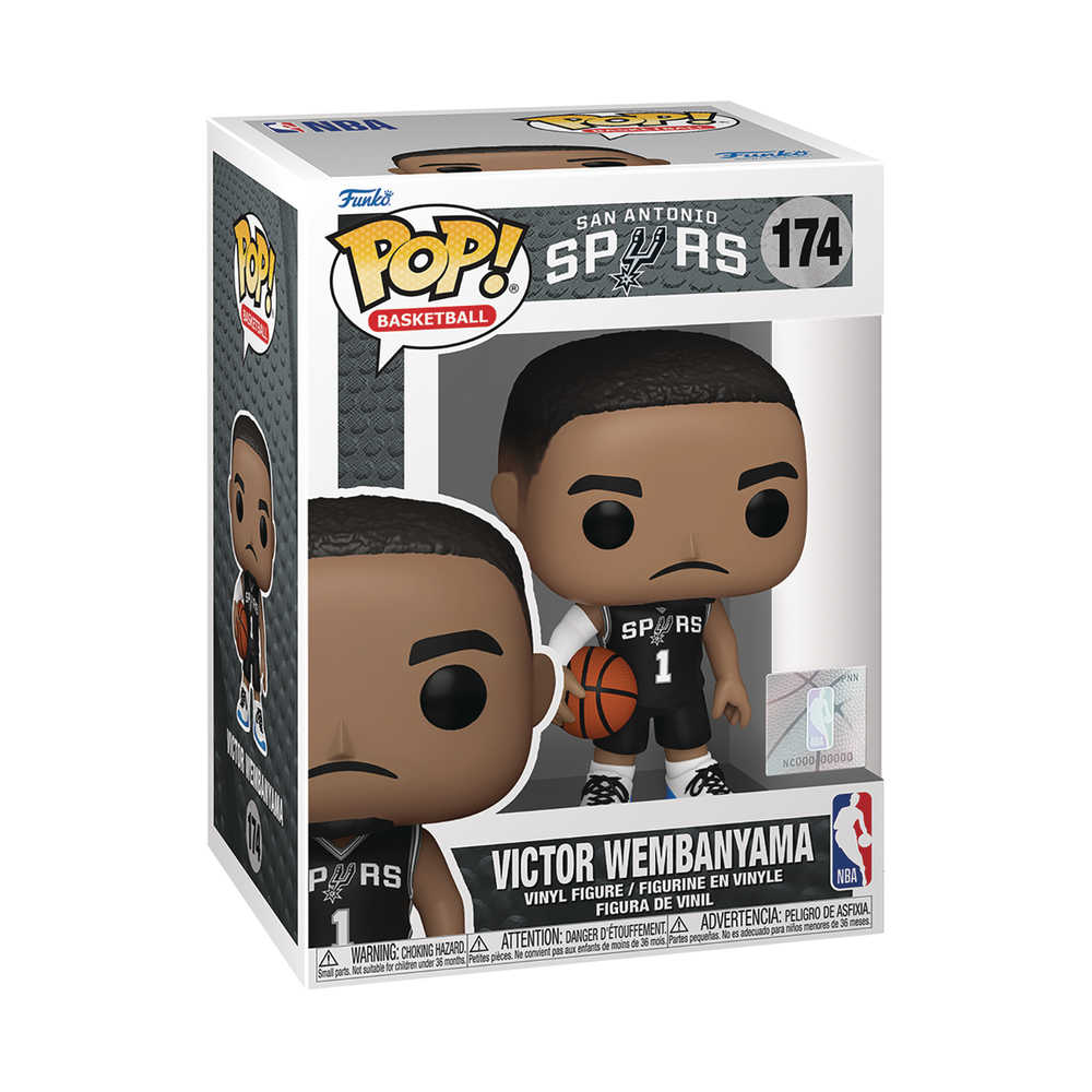 Pop NBA Spurs Victor Wembanyama Vinyl Figure 174 (ONLINE ORDER ONLY)