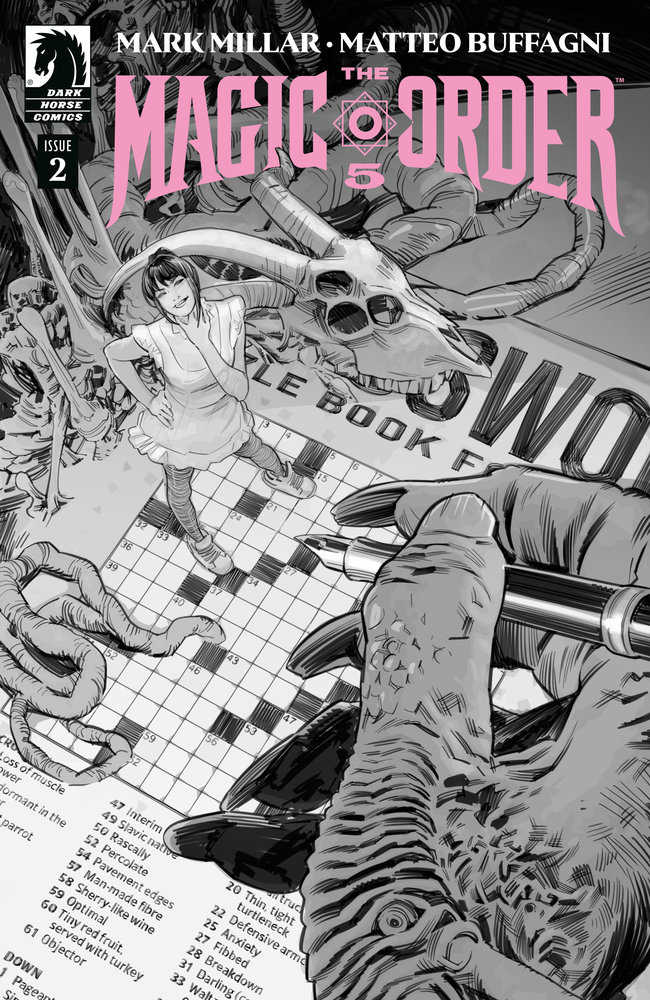 Magic Order V #2 Cover B Black & White Buffagni (Mature) (Online Order Only)