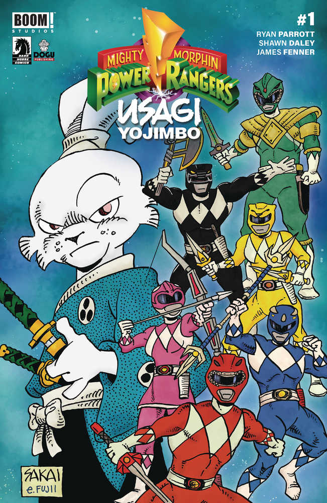 Mighty Morphin Power Rangers / Usagi Yojimbo (2024) #1B (Online Order Only)