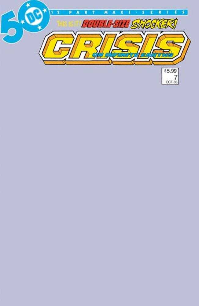 Crisis On Infinite Earths (1985) #7C Facsimile Edition (Online Order Only)