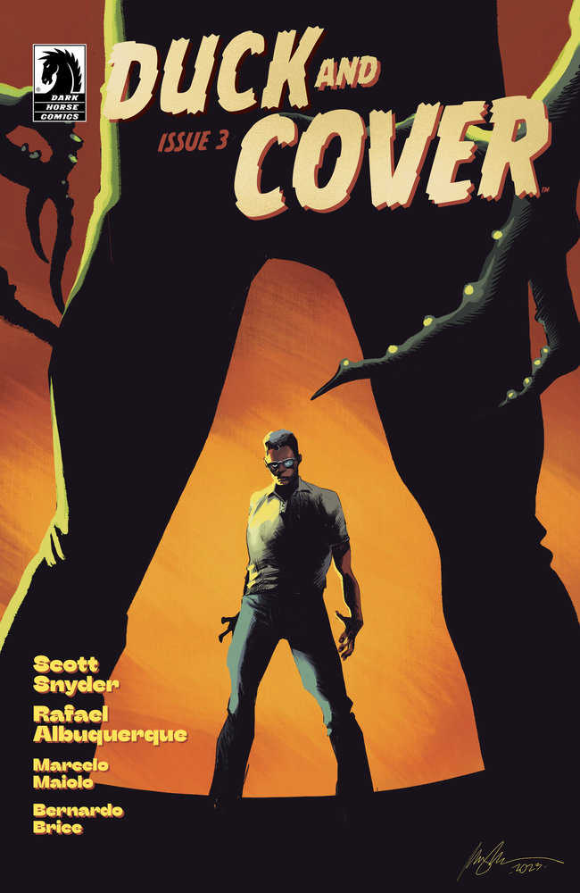 Duck And Cover #3 (Cover B) (Foil) (Rafael Albuquerque) (Online Order Only)