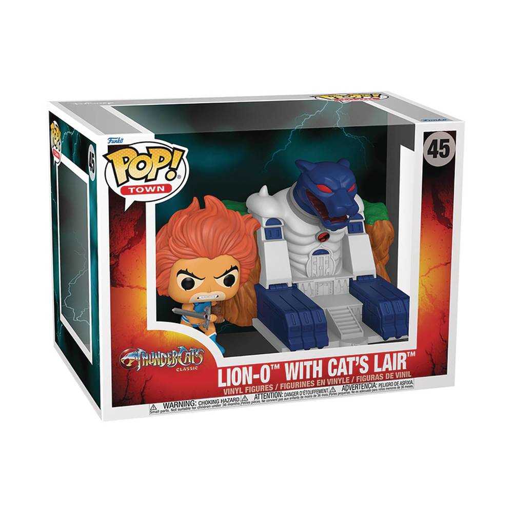 ThunderCats Lion-O with Cat's Lair Funko Pop! Town #45 (ONLINE ORDER ONLY)