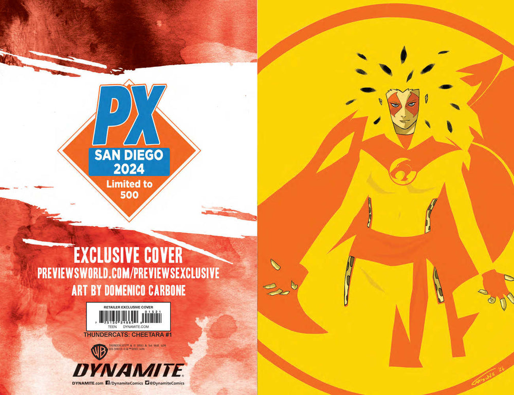ThunderCats Cheetara (2024) #1SDCC Previews Exclusive (Online Order Only)