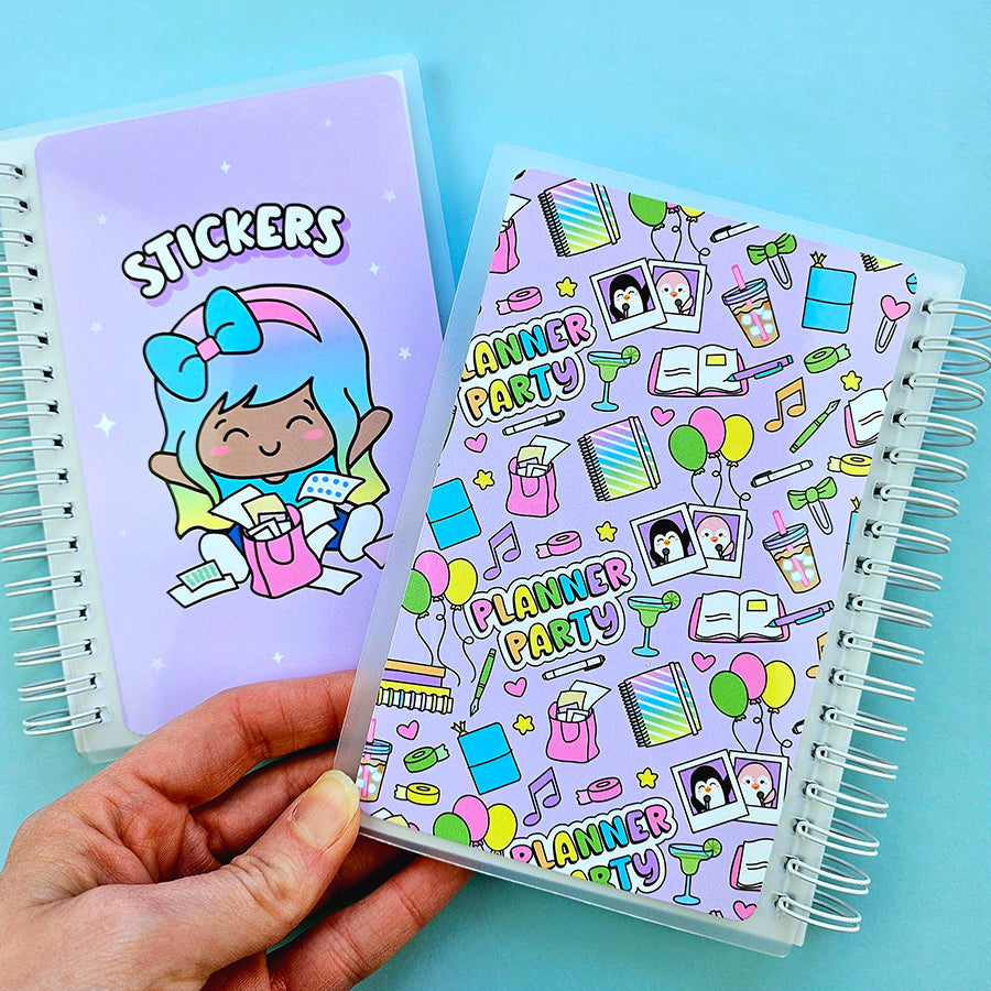 4x6 Luna Planner Party Reusable Sticker Book (ONLINE ORDER ONLY)