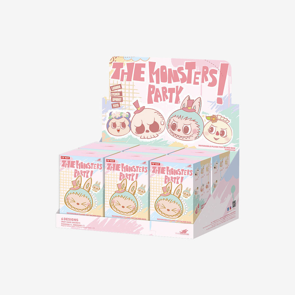 [In Stock] POPMART Party Series - Reversible Plush (SEALED) (ONLINE ORDER ONLY)