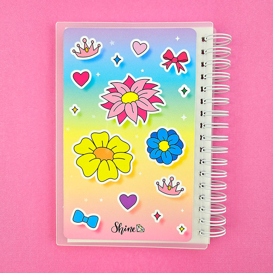 4x6 Sticker Queen Star the Unicorn Rainbow Reusable Sticker Book (ONLINE ORDER ONLY)