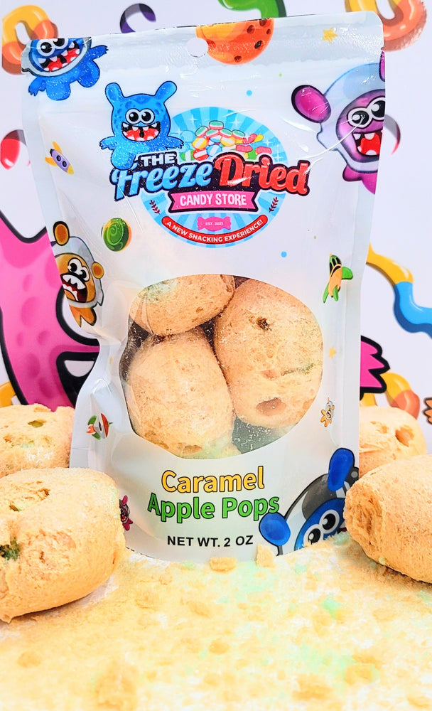 Freeze Dried Caramel Apple Pops (ONLINE ORDER ONLY)