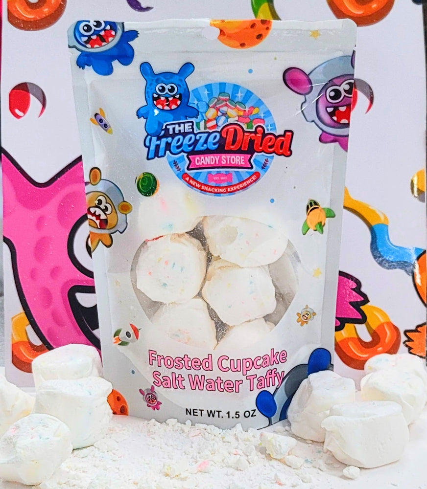Frosted Cupcake Salt Water Taffy (ONLINE ORDER ONLY)