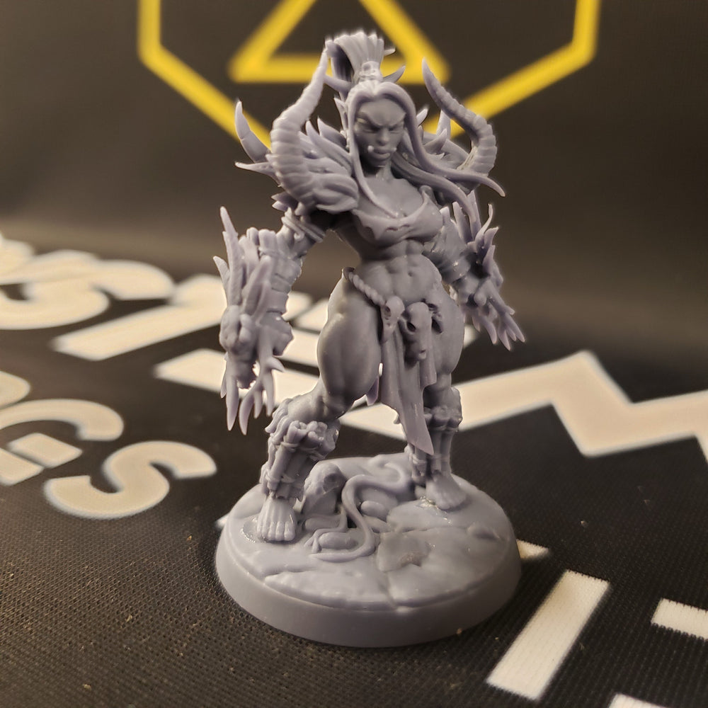Vesdra, Blackcrag Shaman (Female Orc Cleric Hero) (Online Order Only)