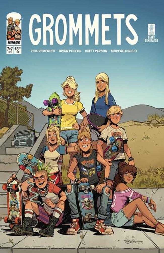Grommets #7 (Of 7) Cover A Brett Parson (Online Order Only)