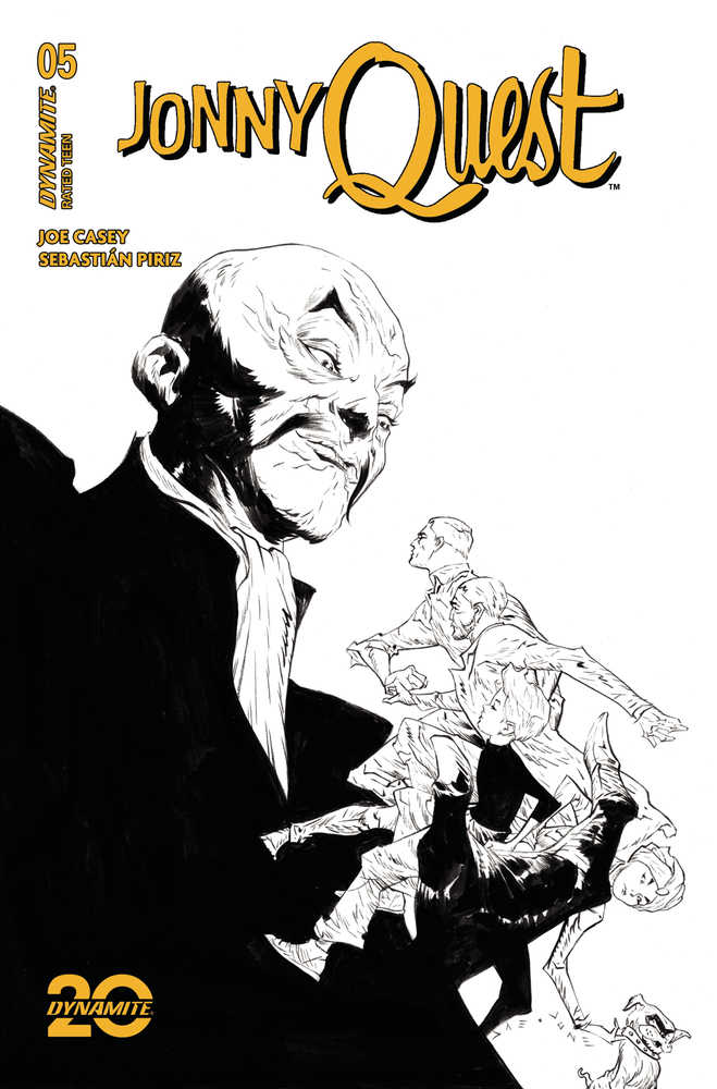 Jonny Quest #5 Cover H 15 Copy Variant Edition Lee Line Art