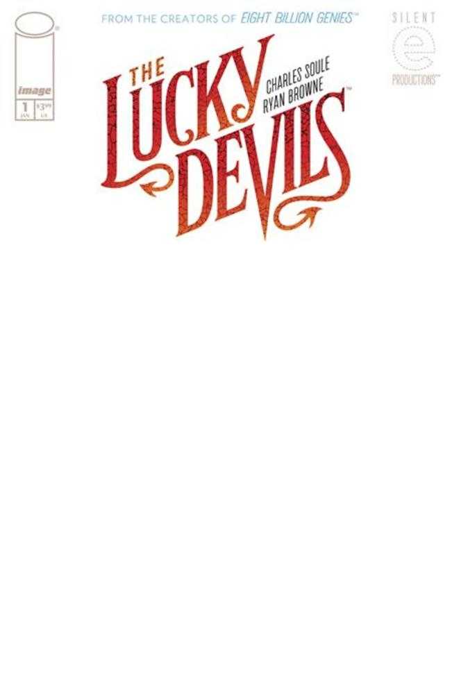 Lucky Devils #1 (Of 9) Cover C Blank Sketch Variant (Mature) (Online Order Only)