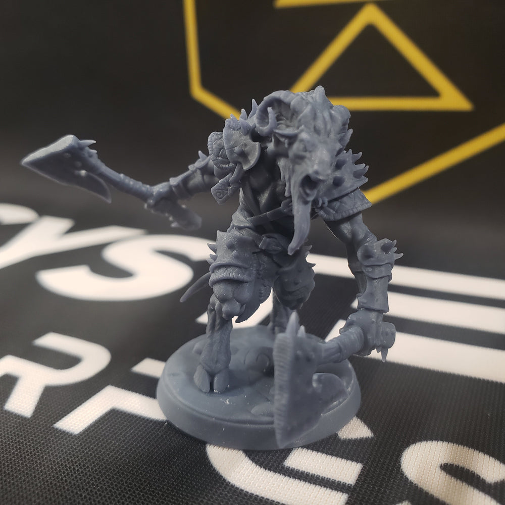 Gobor Warrior - Sculpt C (Male Capra Fighter) (Online Order Only)