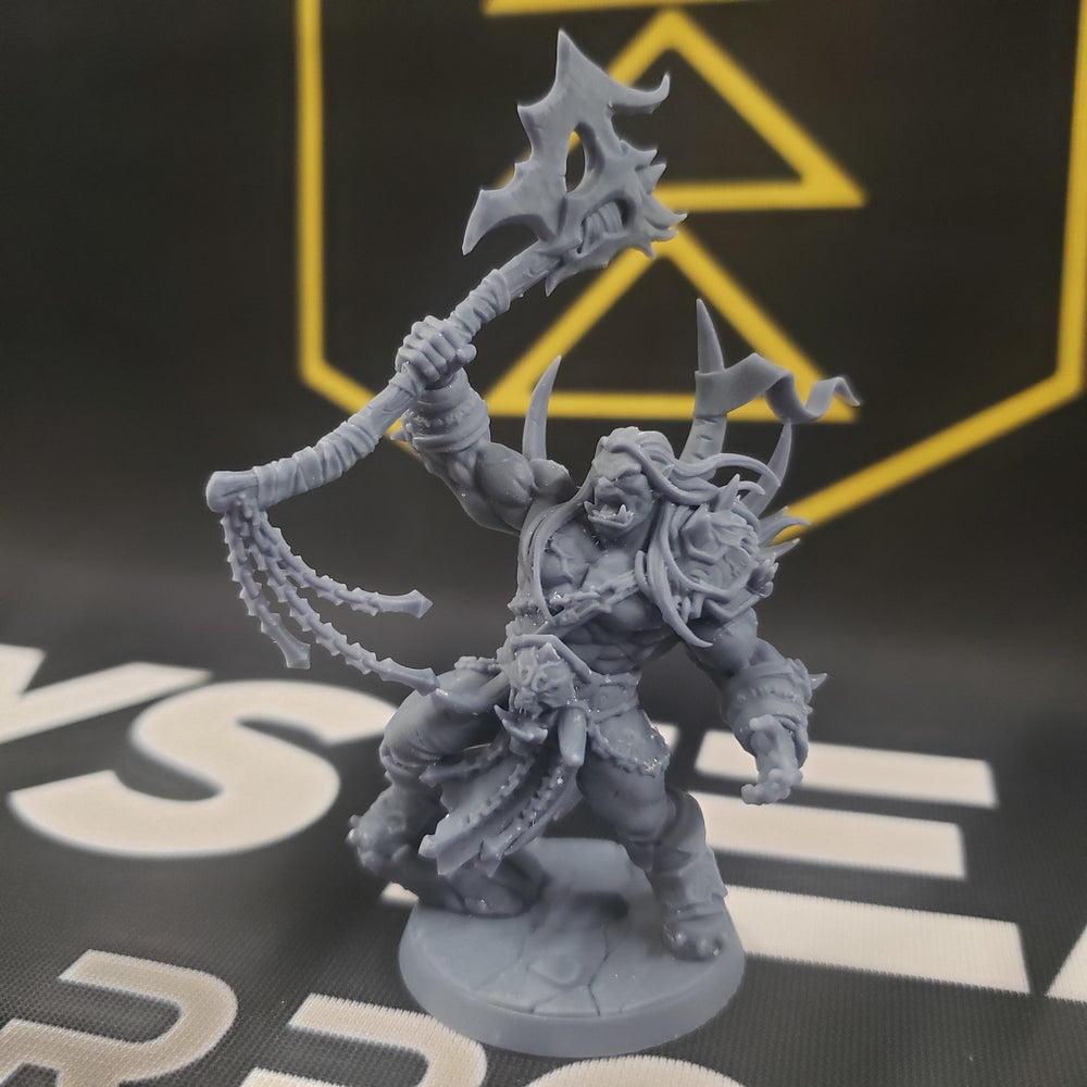 Throgar, the Chainbreaker King (Male Orc Barbarian Hero) (Online Only)