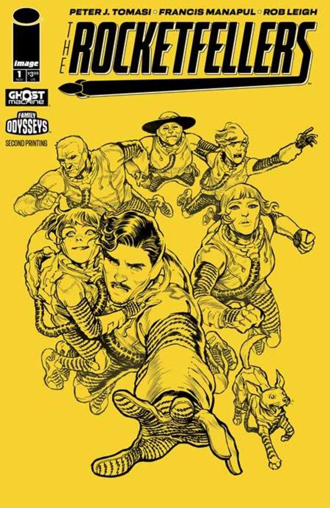 The Rocketfellers (2024) #1 Second Printing (Online Order Only)
