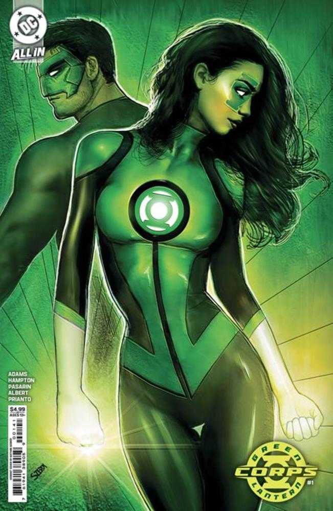 Green Lantern Corps #1 Cover D Nathan Szerdy Card Stock Variant (Online Order Only)