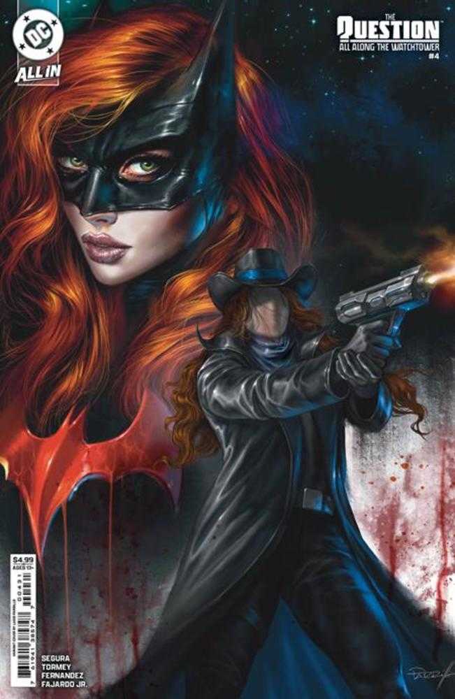 Question All Along The Watchtower #4 (Of 6) Cover C Lucio Parrillo Card Stock Variant (Online Order Only)