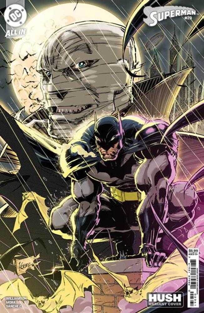 Superman #23 Cover E Kaare Andrews Hush Card Stock Variant (Online Order Only)
