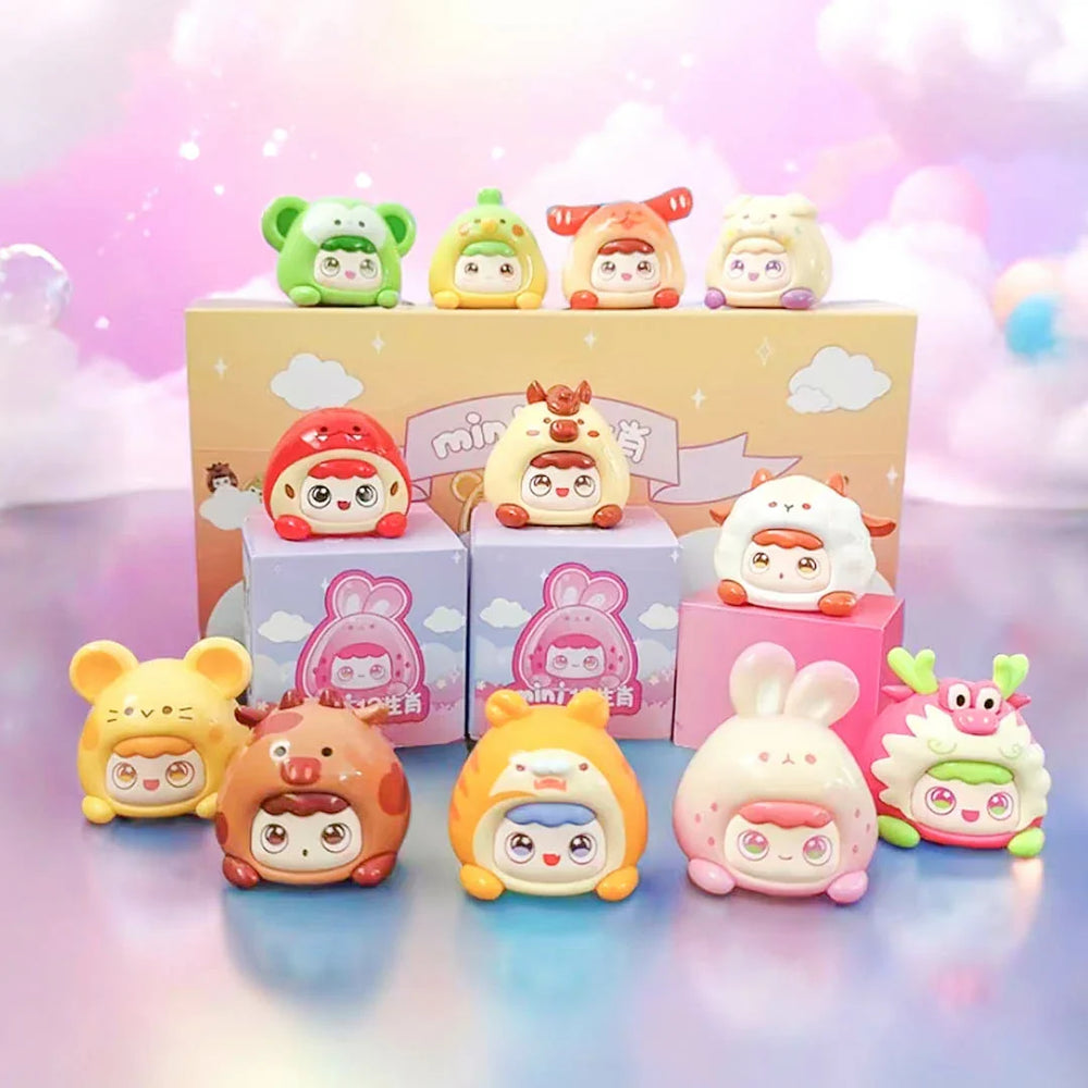 MJ Studio: 12 Zodiac Mini Cuties Series - 1 Blind Box (ONLINE ORDER ONLY)