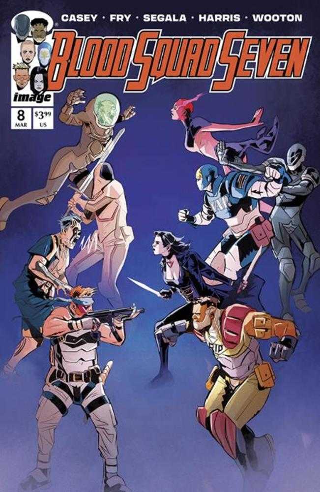 Blood Squad Seven #8 Cover A Paul Fry (Mature) (Online Order Only)