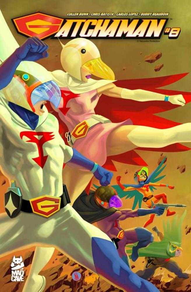 Gatchaman #8 Cover A Inaki Miranda (Online Order Only)