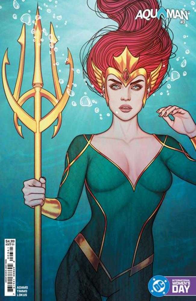 Aquaman #3 Cover E Jenny Frison International Womens Day Mera Card Stock Variant (Online Order Only)