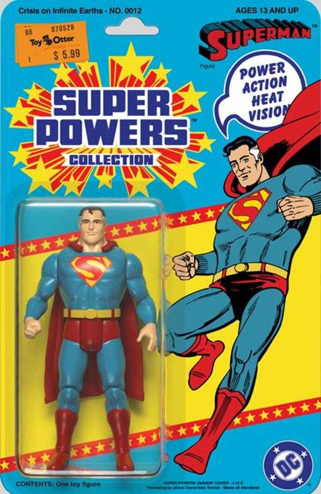 Crisis On Infinite Earths #12 Facsimile Edition Cover D Super Powers Variant (Online Order Only)