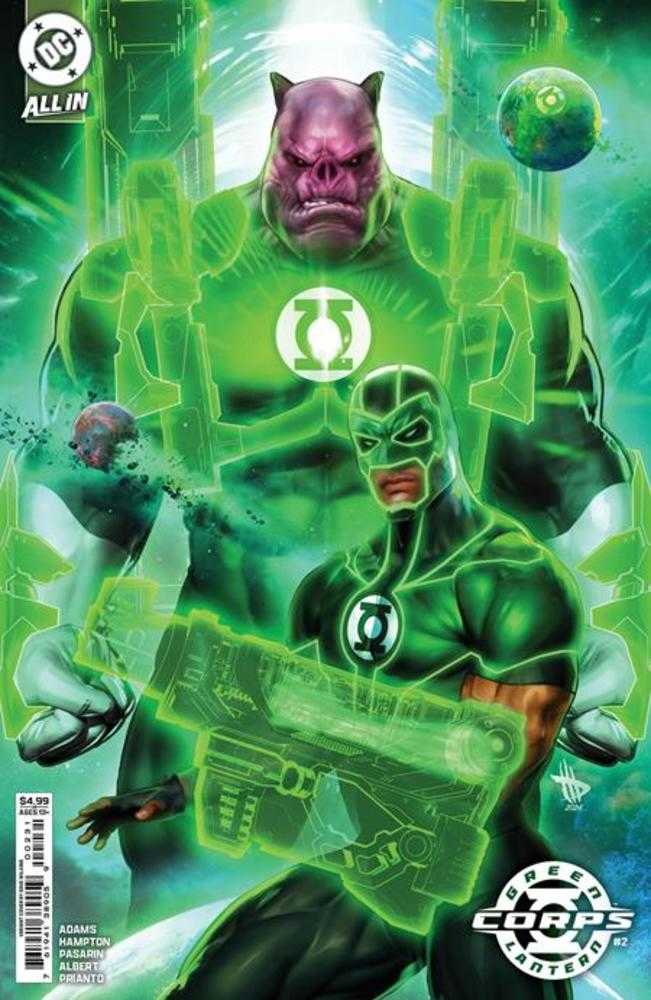 Green Lantern Corps #2 Cover B Dave Wilkins Card Stock Variant (Online Order Only)