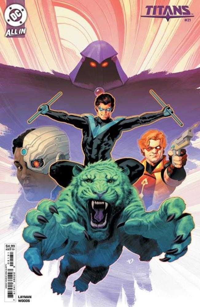 Titans #21 Cover B Ariel Olivetti Card Stock Variant (Online Order Only)
