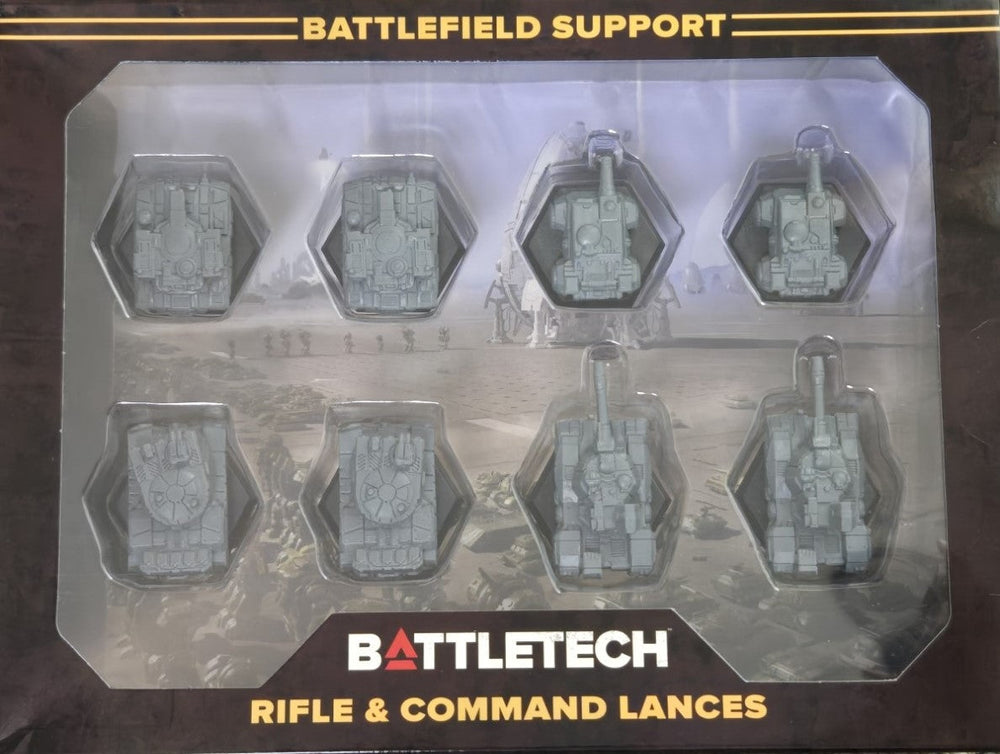 Battletech - Force Pack: Battlefield Support Rifle & Command Lances (Online Order Only)