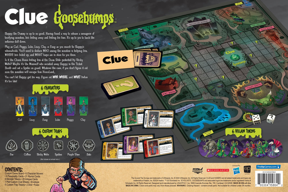 Clue: Goosebumps (ONLINE ORDER ONLY)