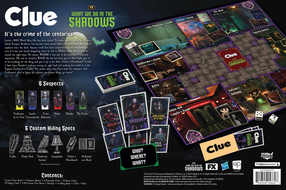 Clue: What We Do In The Shadows (ONLINE ORDER ONLY)