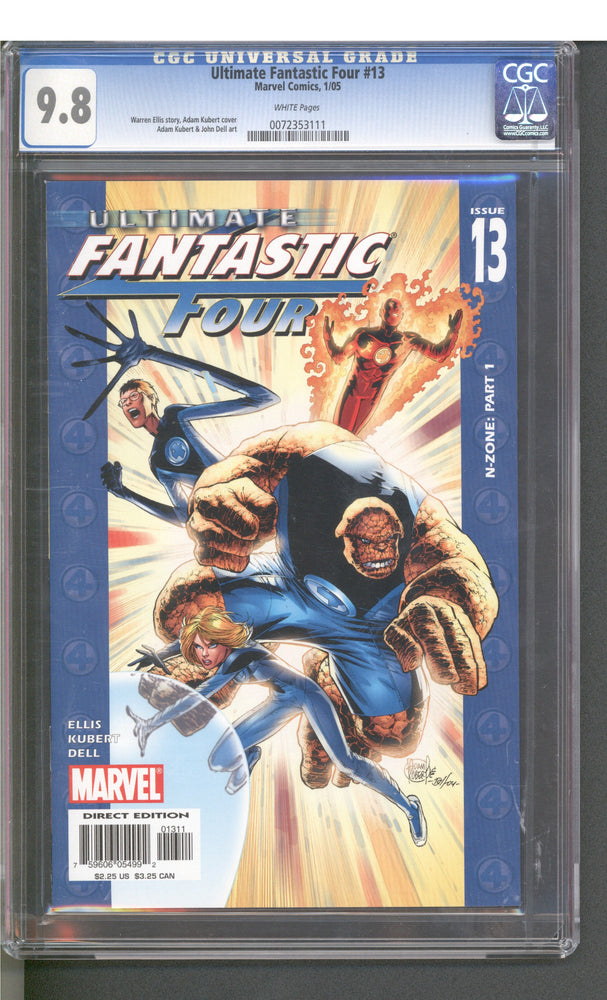 Ultimate Fantastic Four #13 (01/05) Graded CGC 9.8 (Online Order Only)