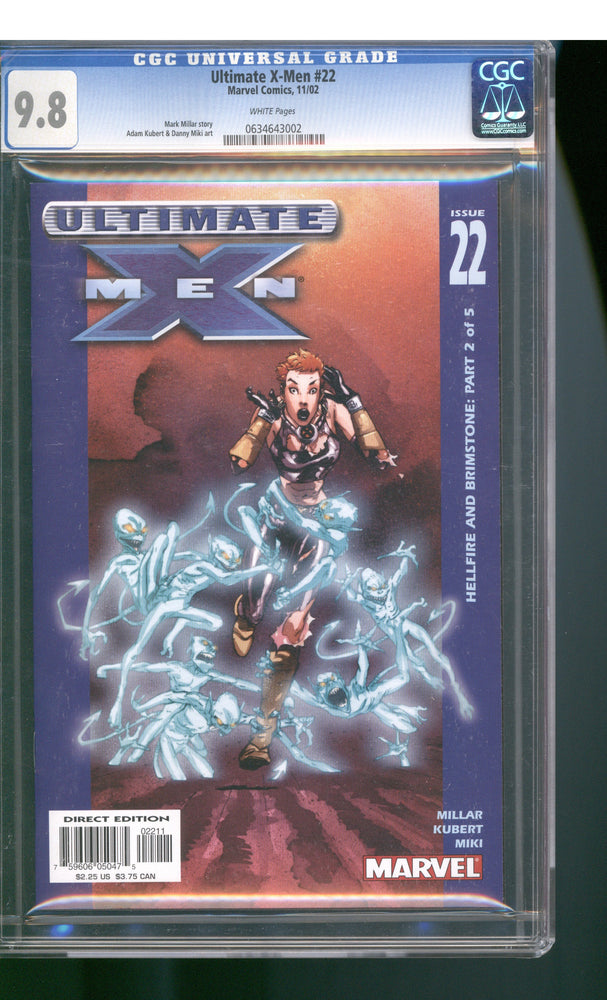 Ultimate X-Men #22 (11/02) Graded CGC 9.8 (Online Order Only)