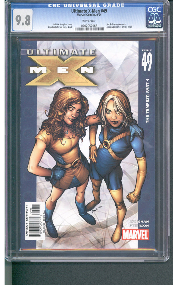 Ultimate X-Men #49 (09/04) Graded CGC 9.8 (Online Order Only)